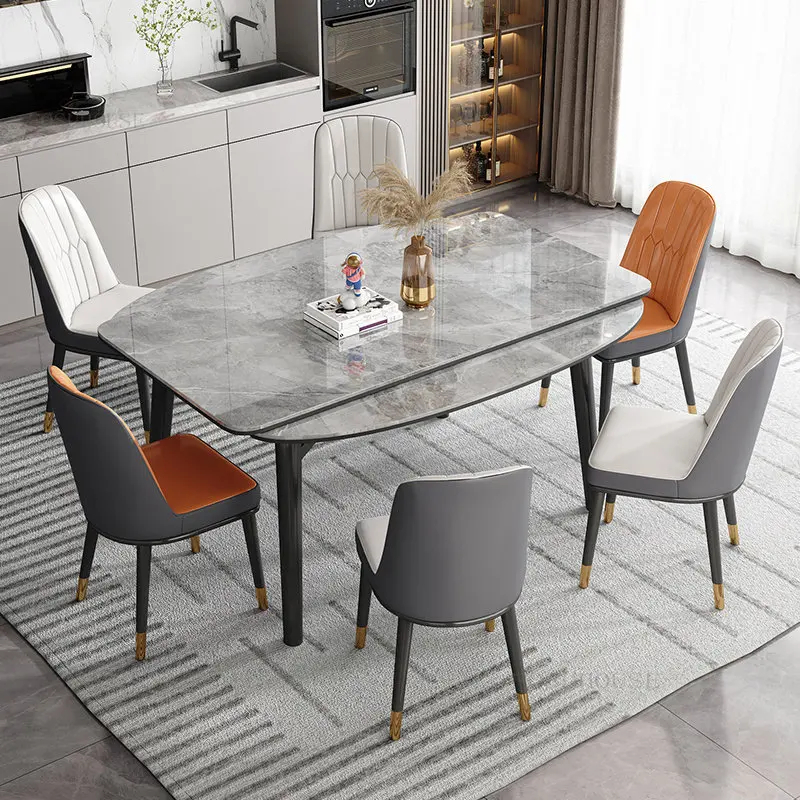 Slate Dining Room Table intended for