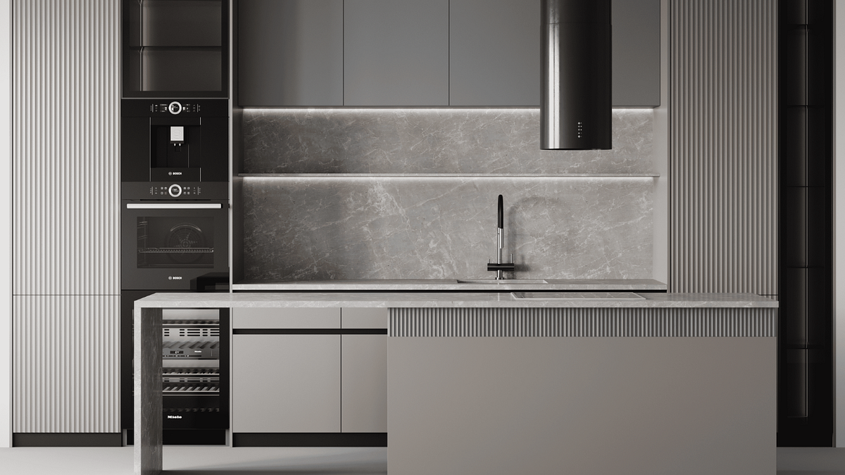 Sleek And Chic: A Guide To Achieving A Modern Kitchen Design Aesthetic ... with