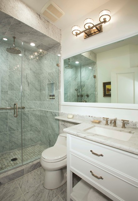 Small Bathrooms, Big Design Impact - Bathroom - Dc Metro - By Michael ... with Creating Big Impact in Small Bathrooms Innovative Design Strategies