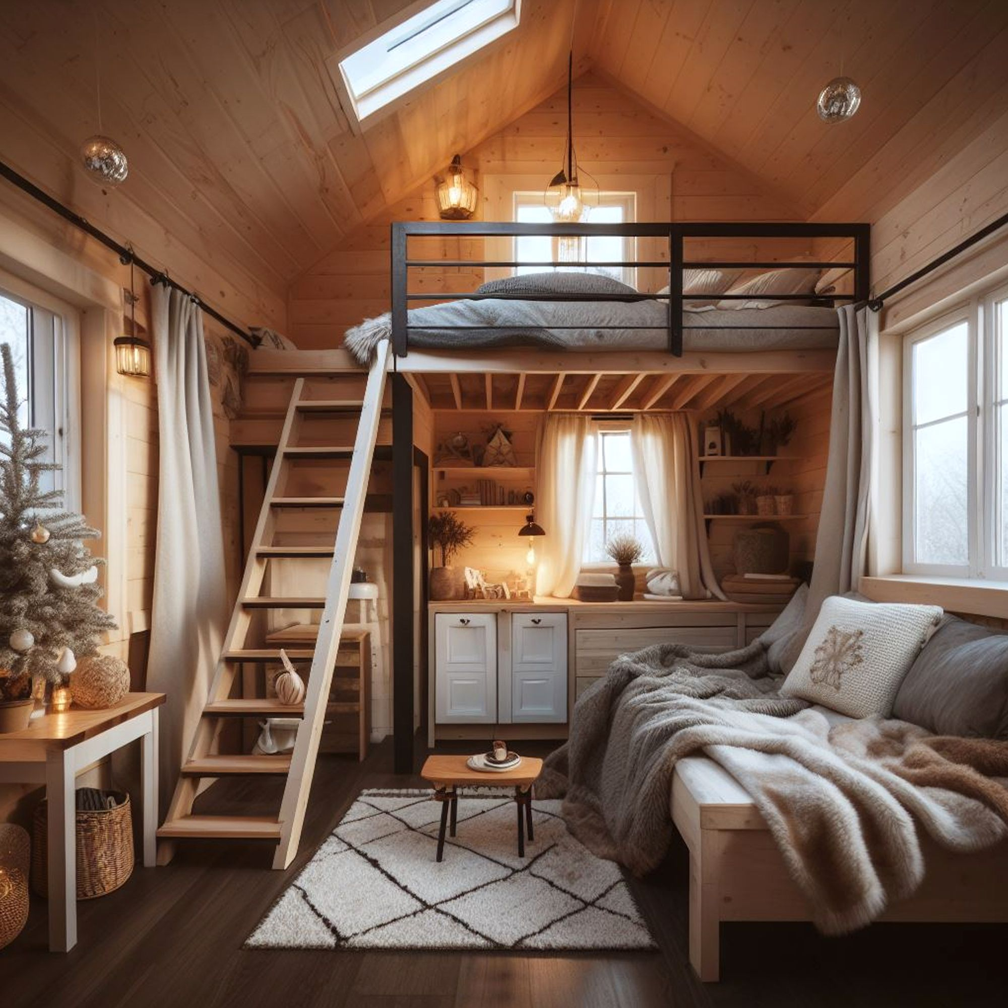 Small Cabin Interior Creating Cozy Spaces – Artofit in Transforming Your Tiny Haven Small Cottage Interior Design Inspiration