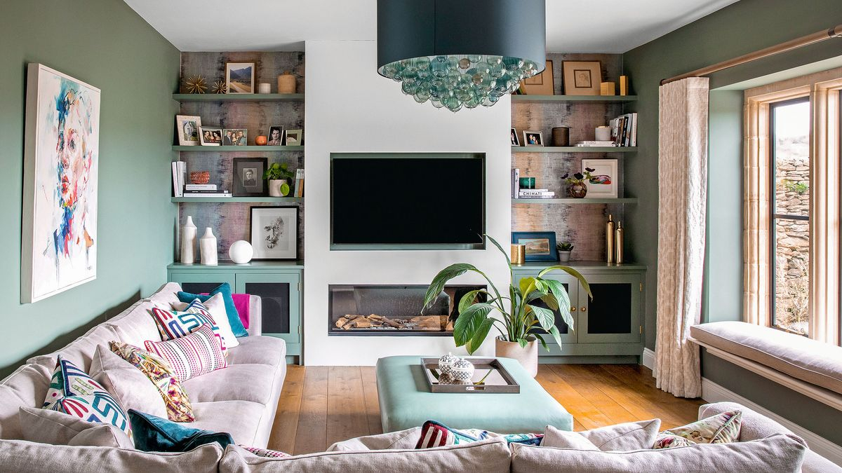 Small Living Room Ideas With Tv On Wall | Baci Living Room throughout