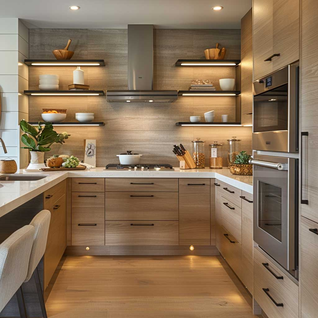 Small Modern Kitchens Designs Small Kitchen Design Hacks: Maximize regarding