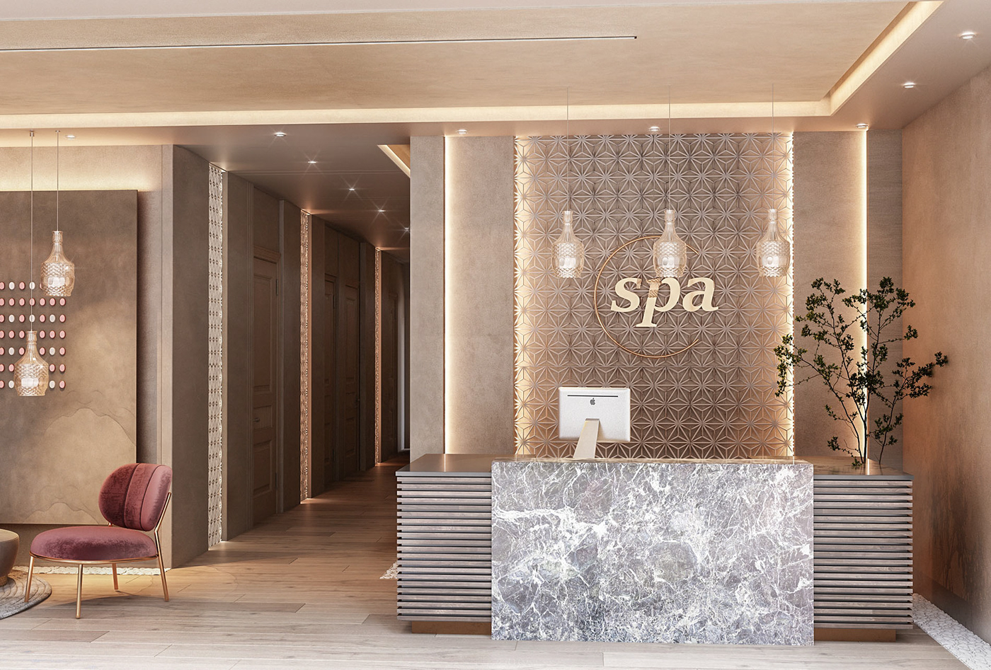 Spa Design :: Behance with Crafting a Luxurious Yet Accessible Spa Ambiance