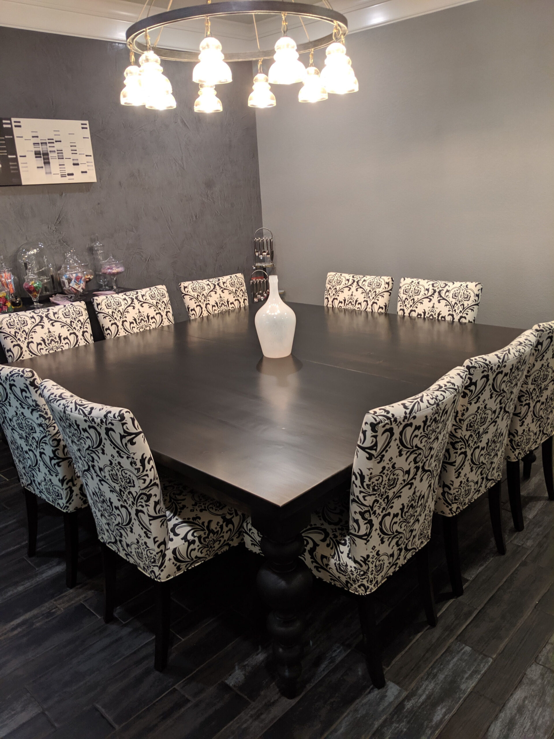 Square Dining Room Tables For 12 within Creating a Cozy and Functional Atmosphere with a Large Square Dining Room Table