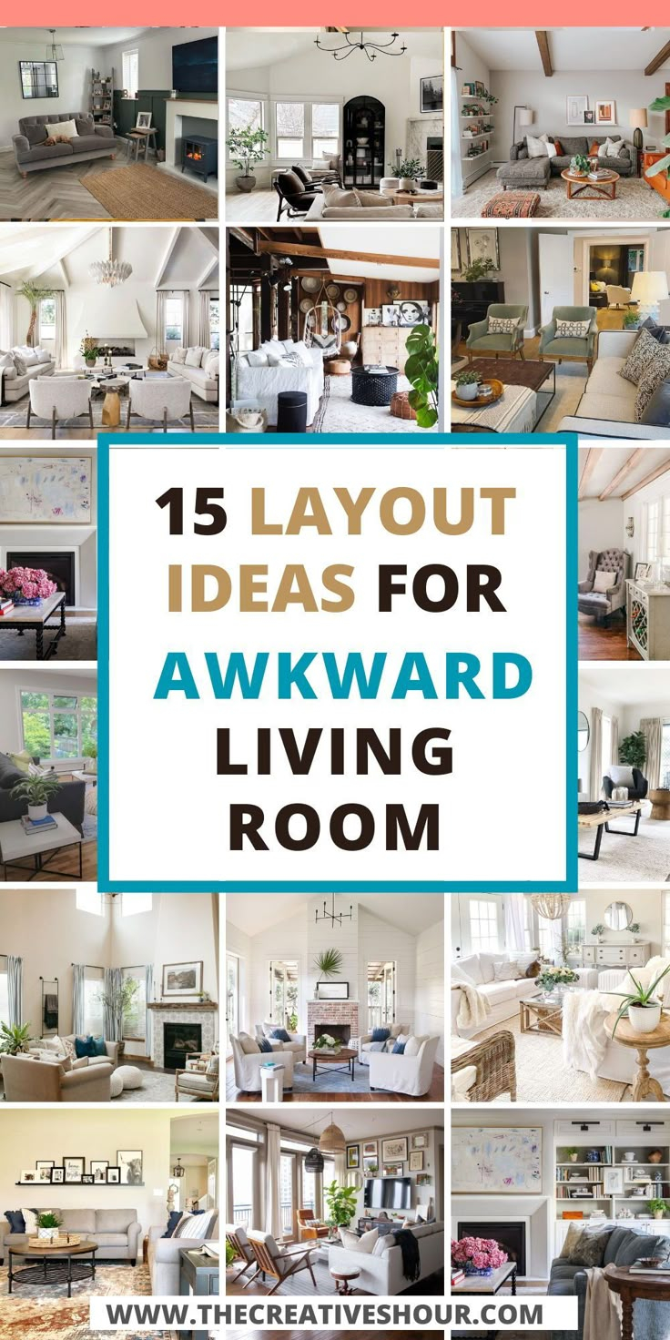 Strategic Styling: Navigating Awkward Living Room Layouts With Ease ... with