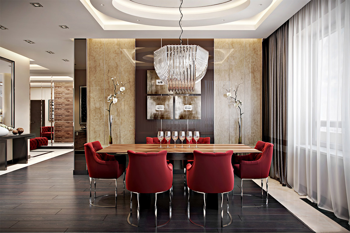 Strikingly Dining Room Designs With Modern And Contemporary Interior Ideas regarding Dining Interior Design Ideas