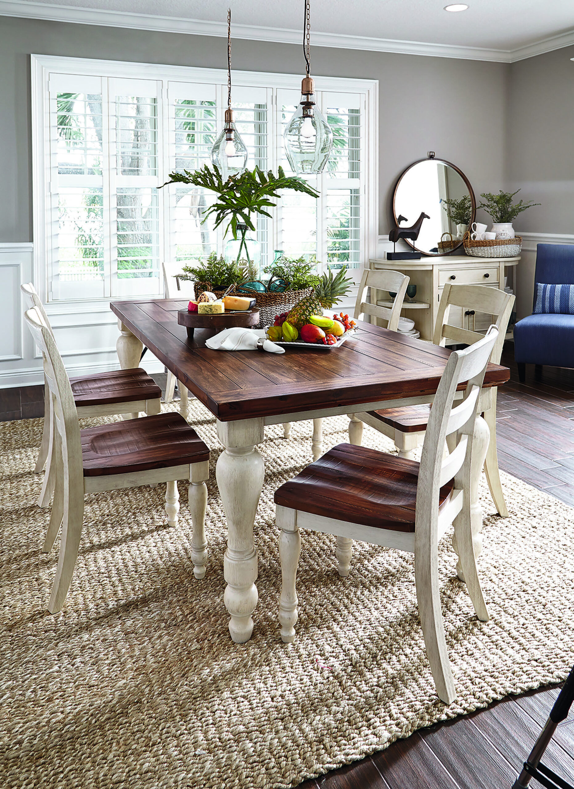 Stylish Casual Dining Room Ideas To Impress Your Dinner Guests ... regarding Creating Cozy Gatherings with Authentic Rustic Farmhouse Dining Sets