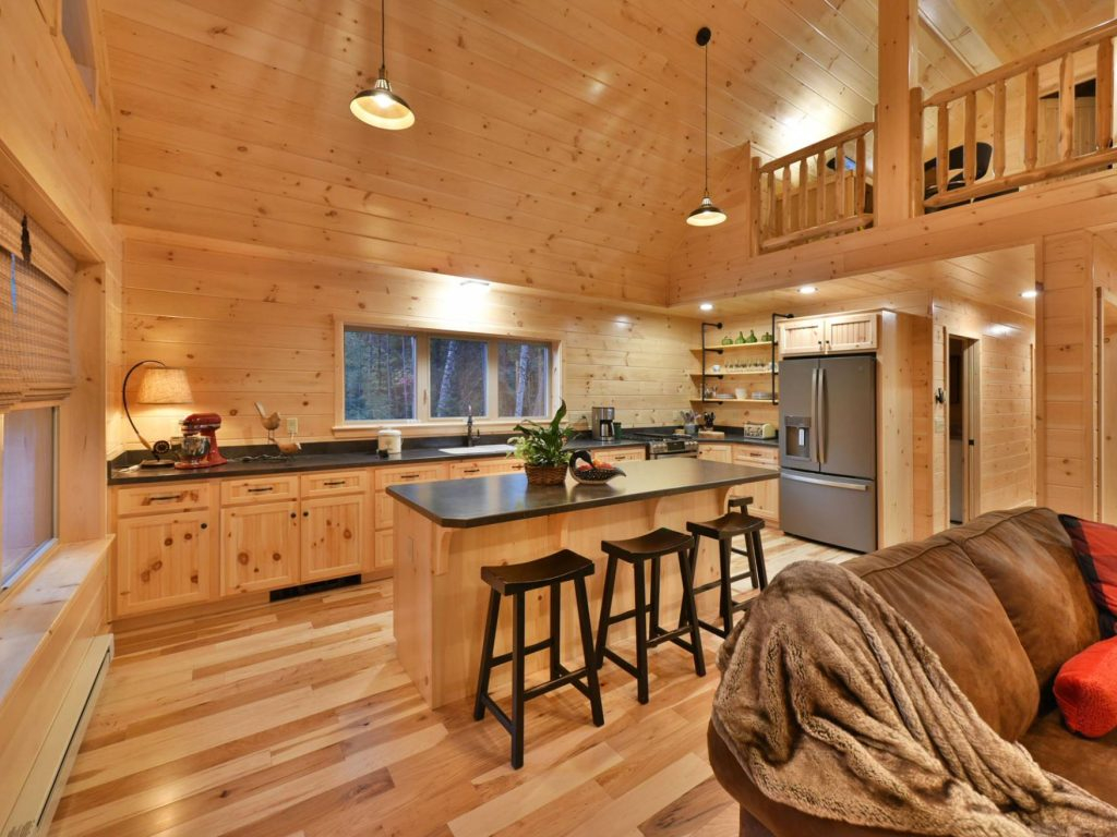 Stylish Log Cabin Interiors | View Our Designs &amp;Amp; Ideas inside Bringing the Outdoors In Essential Small Log Cabin Interior Design Elements