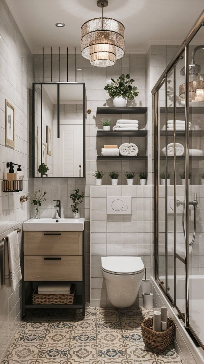 Stylish Small Bathroom Design In 2024 | Very Small Bathroom, Small ... within