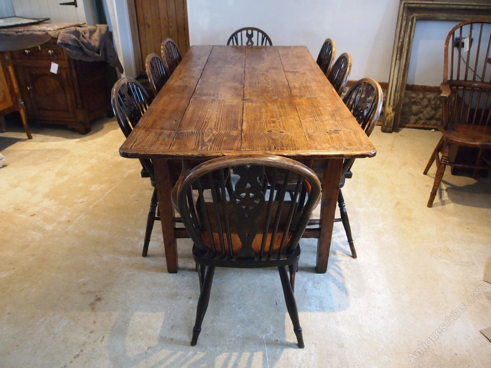 Table Refectory Dining Rare English George Iii - Antiques Atlas within Caring for Your Refectory Dining Table Through the Years