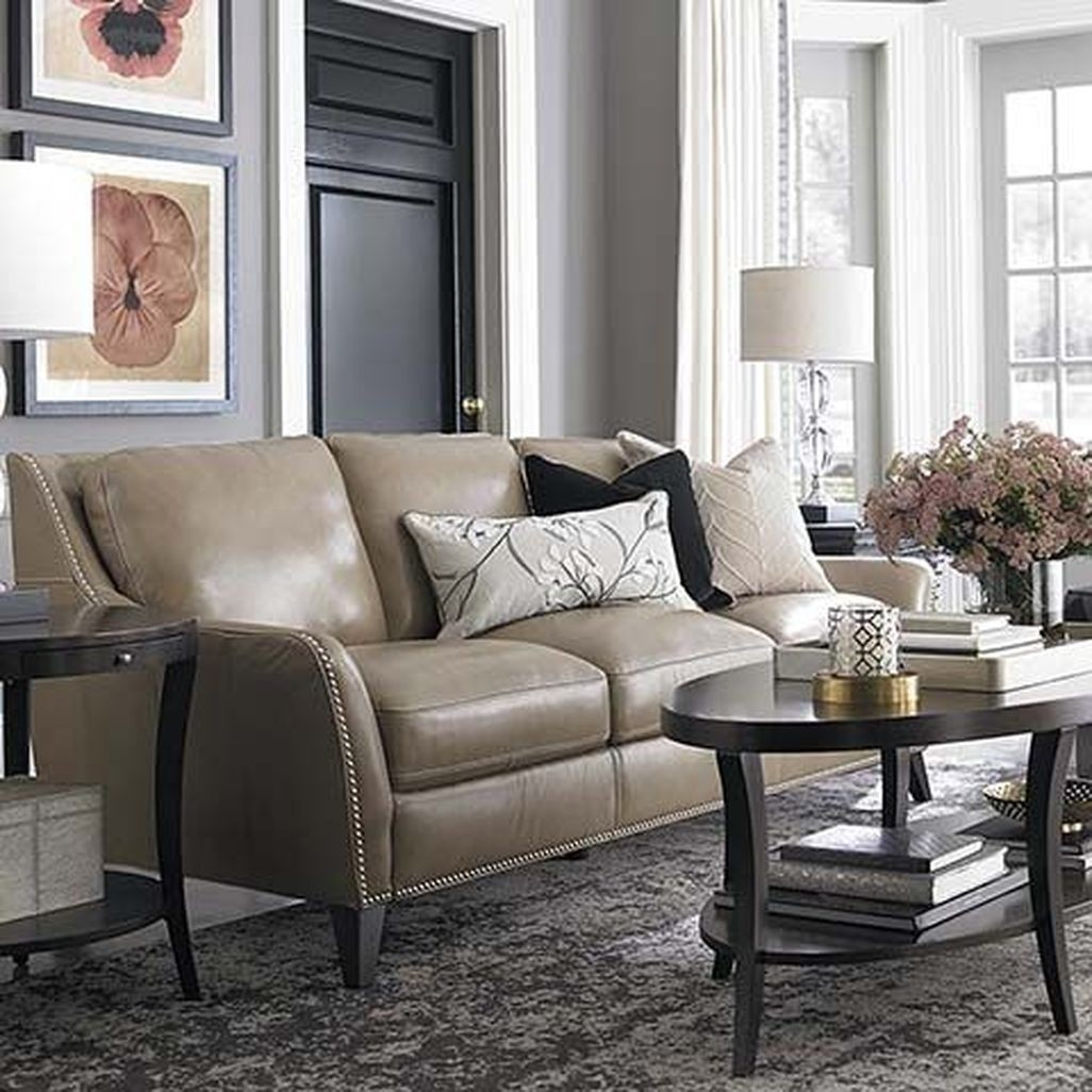 Taupe Leather Sofas - Designer Picks &amp;Amp; 160 Real Photos for