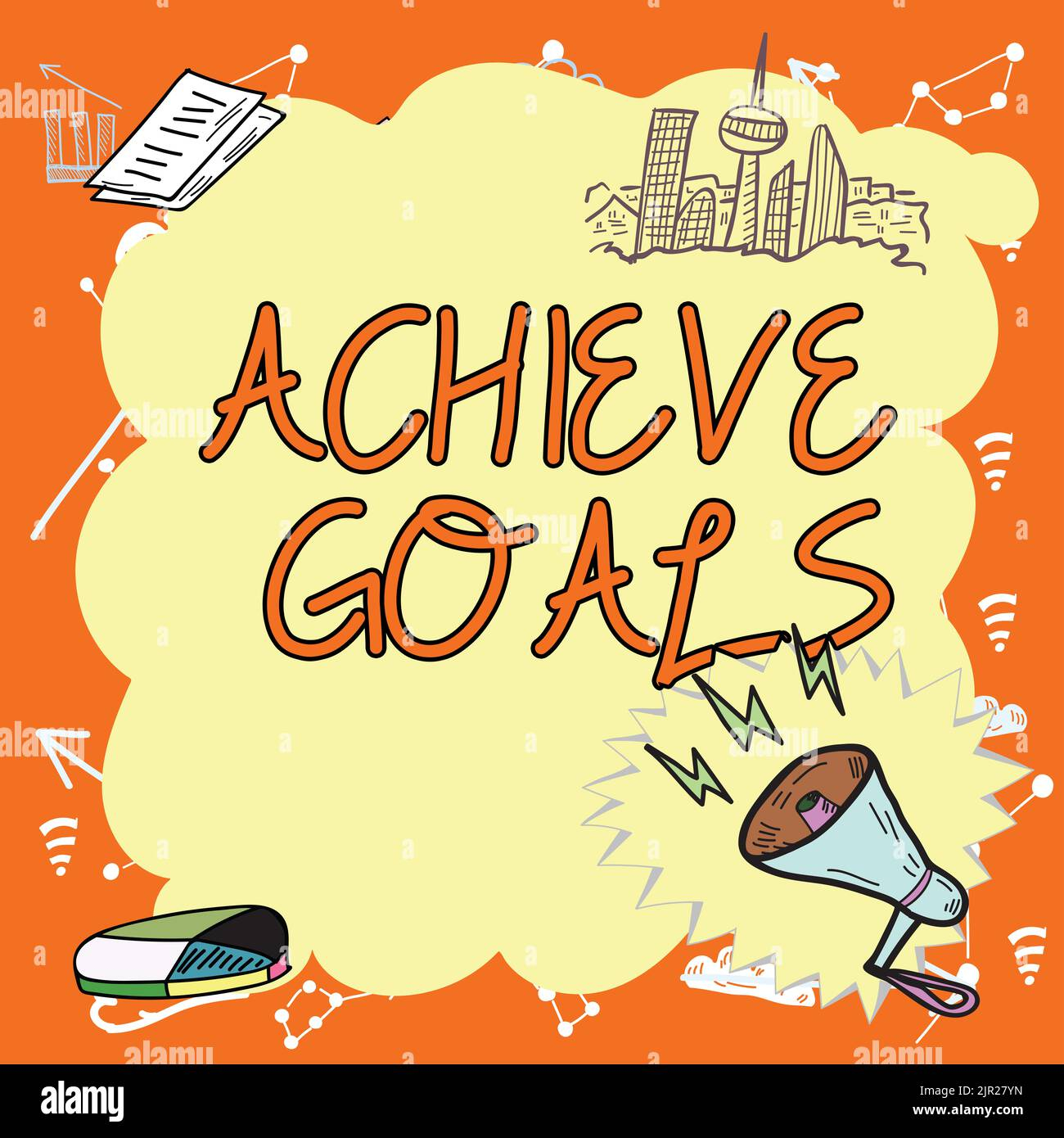 Text Sign Showing Achieve Goals. Internet Concept Results Oriented ... regarding Achieve a Peaceful Retreat with These Light Blue Bathroom Ideas