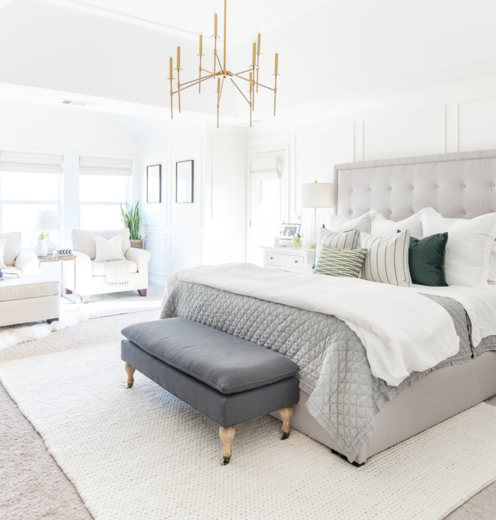 The 15 Most Beautiful Master Bedrooms On Pinterest - Sanctuary Home ... within The Psychology of Color How White Elevates Your Bedroom Sanctuary
