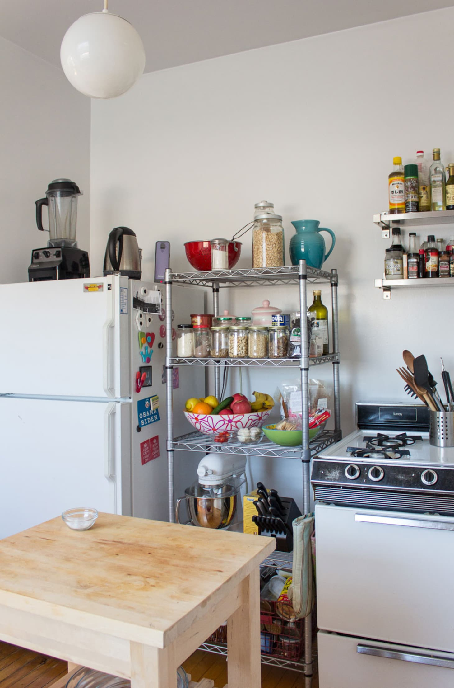 The 21 Best Storage Ideas For Small Kitchens | Kitchn within Smart Storage Solutions for Tiny Apartment Kitchens
