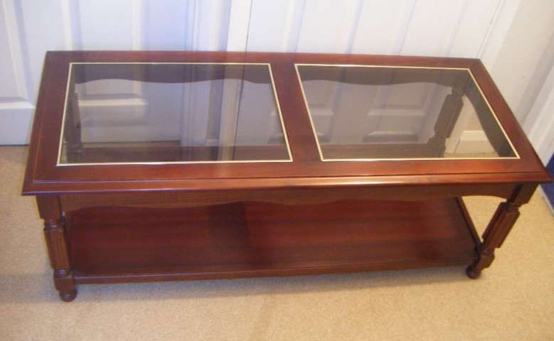 The 50 Best Collection Of Dark Wood Coffee Tables With Glass Top pertaining to Dark Wood Coffee Table With Glass Top
