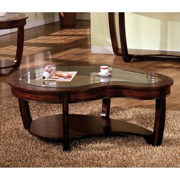 The 50 Best Collection Of Dark Wood Coffee Tables With Glass Top throughout The Enduring Charm of Dark Wood and Glass Coffee Tables