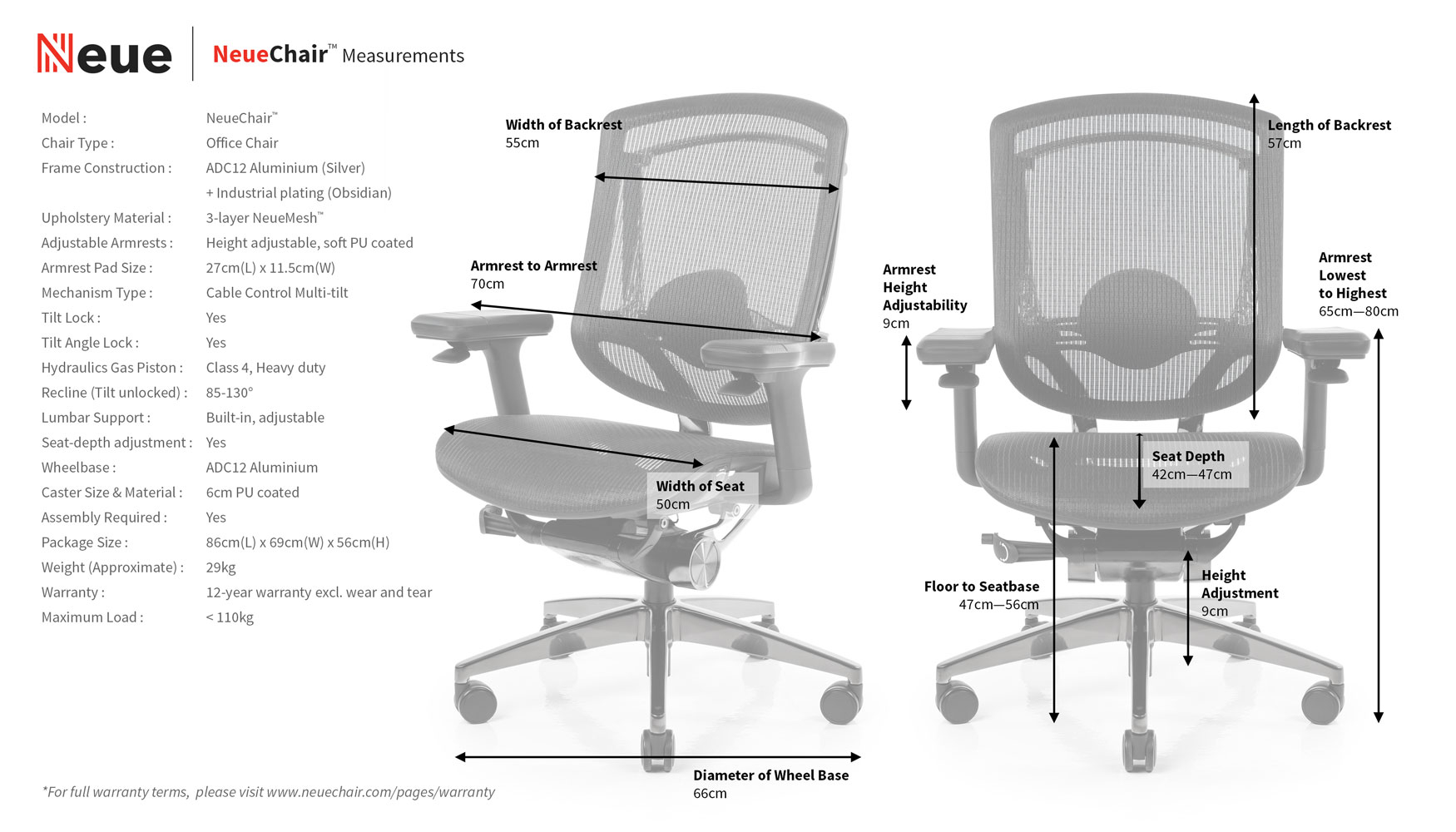 The Best Ergonomic Office Chairs | Neuechair™ | Secretlab Uk with