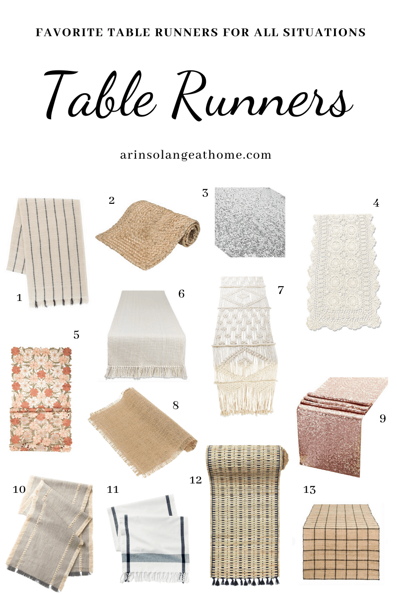 The Best Round Table Runner Ideas with regard to