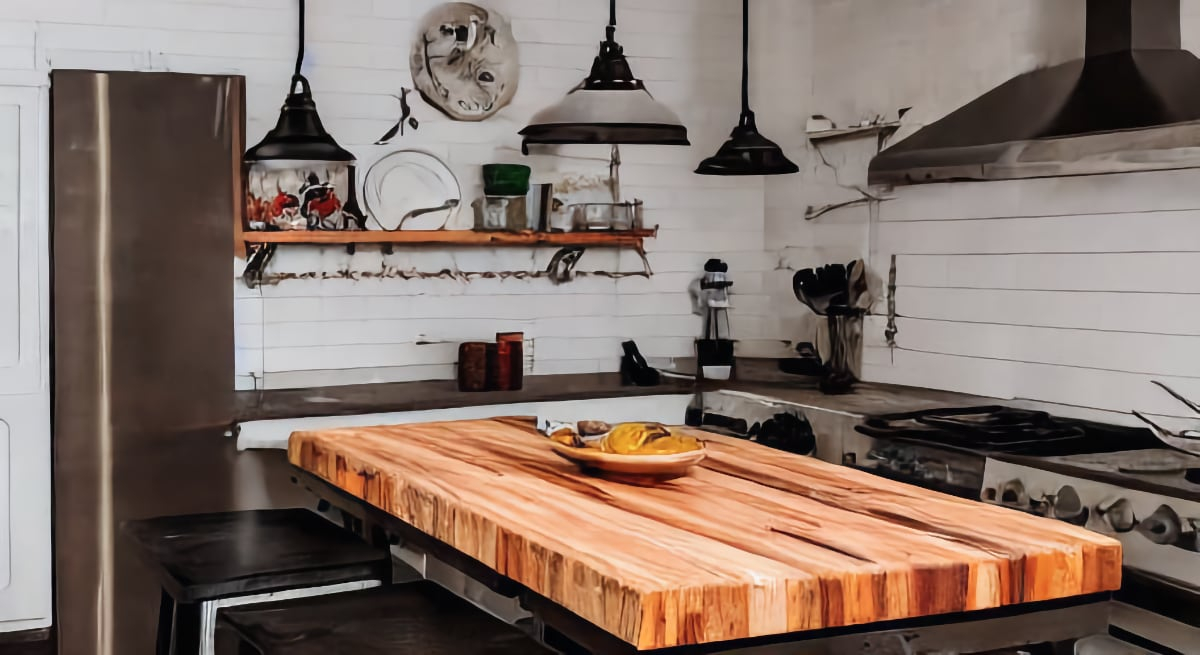 The Best Way To Finish A Butcher Block Countertop — Dream Homes &amp;Amp; Gardens within