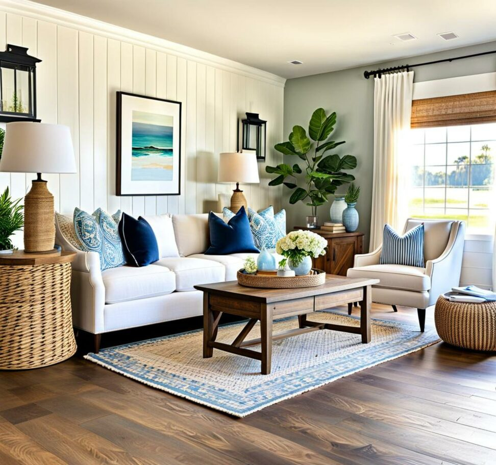 Designing Your Dream Coastal Farmhouse Living Room