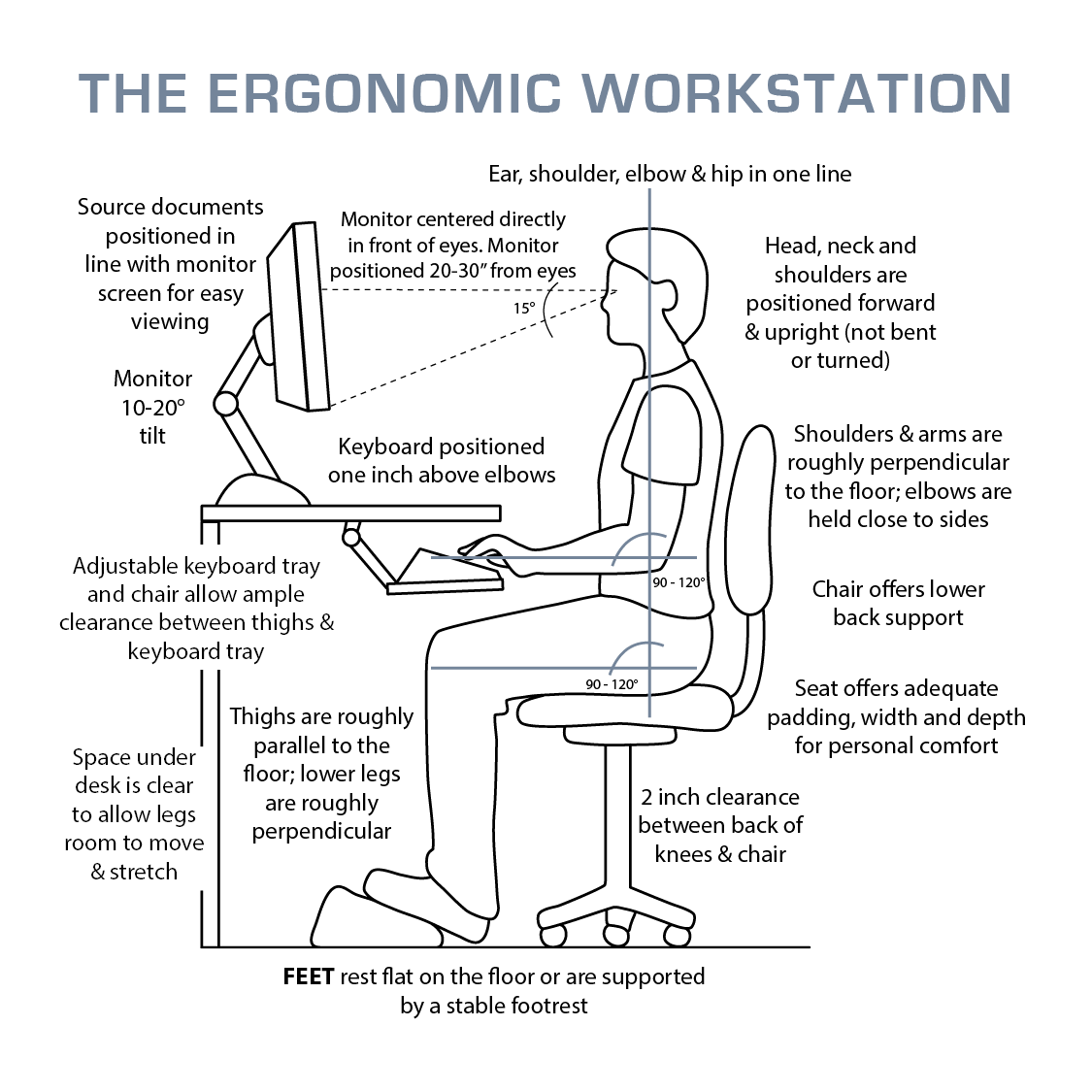 The Ergonomic Workstation - Ptandme in Beyond the Ergonomic The Visual Story of Office Seating