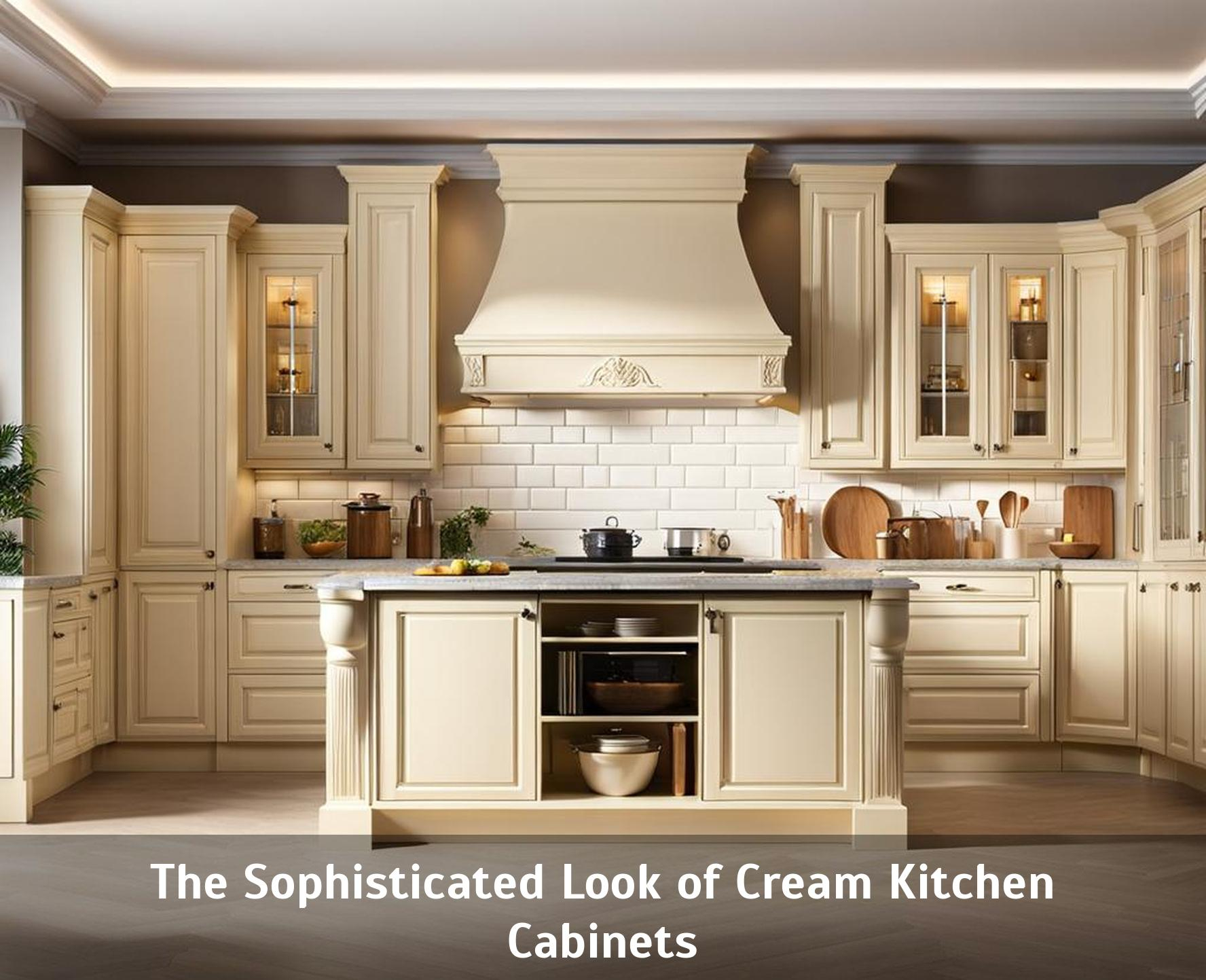 Exploring the Warmth and Versatility of Cream Kitchen Cabinets