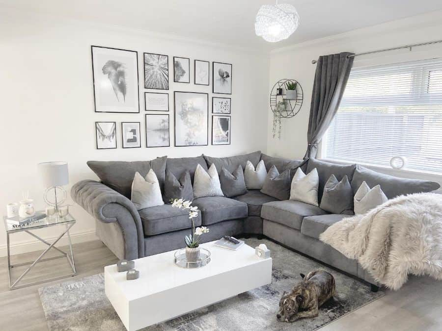 The Top 56 White Living Room Ideas pertaining to