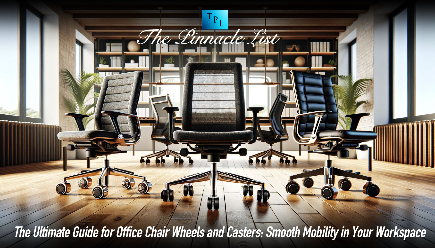 The Ultimate Guide For Office Chair Wheels And Casters: Smooth Mobility ... in The Secret to a Comfortable Workday Starts with Your Office Chair Wheels