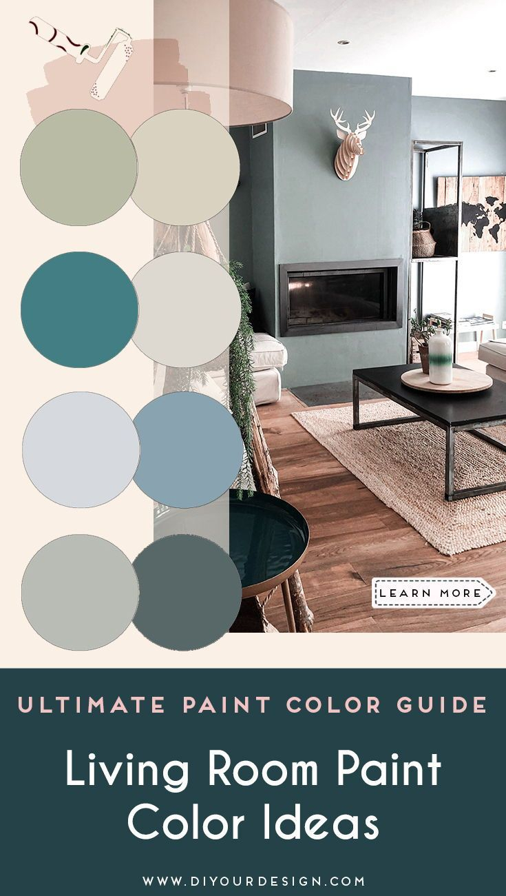 The Ultimate Paint Color Guide For Living Room Paint Colors pertaining to