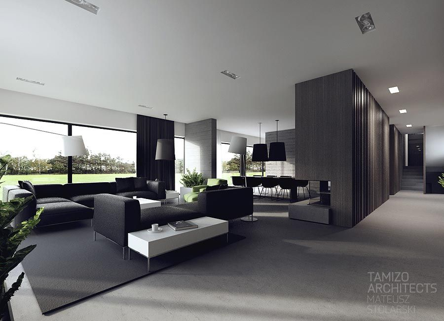 There Is Nothing Quite So Modern And Cool As Classic Black And White ... for Discovering the Power of Black and White in Modern Interior Design