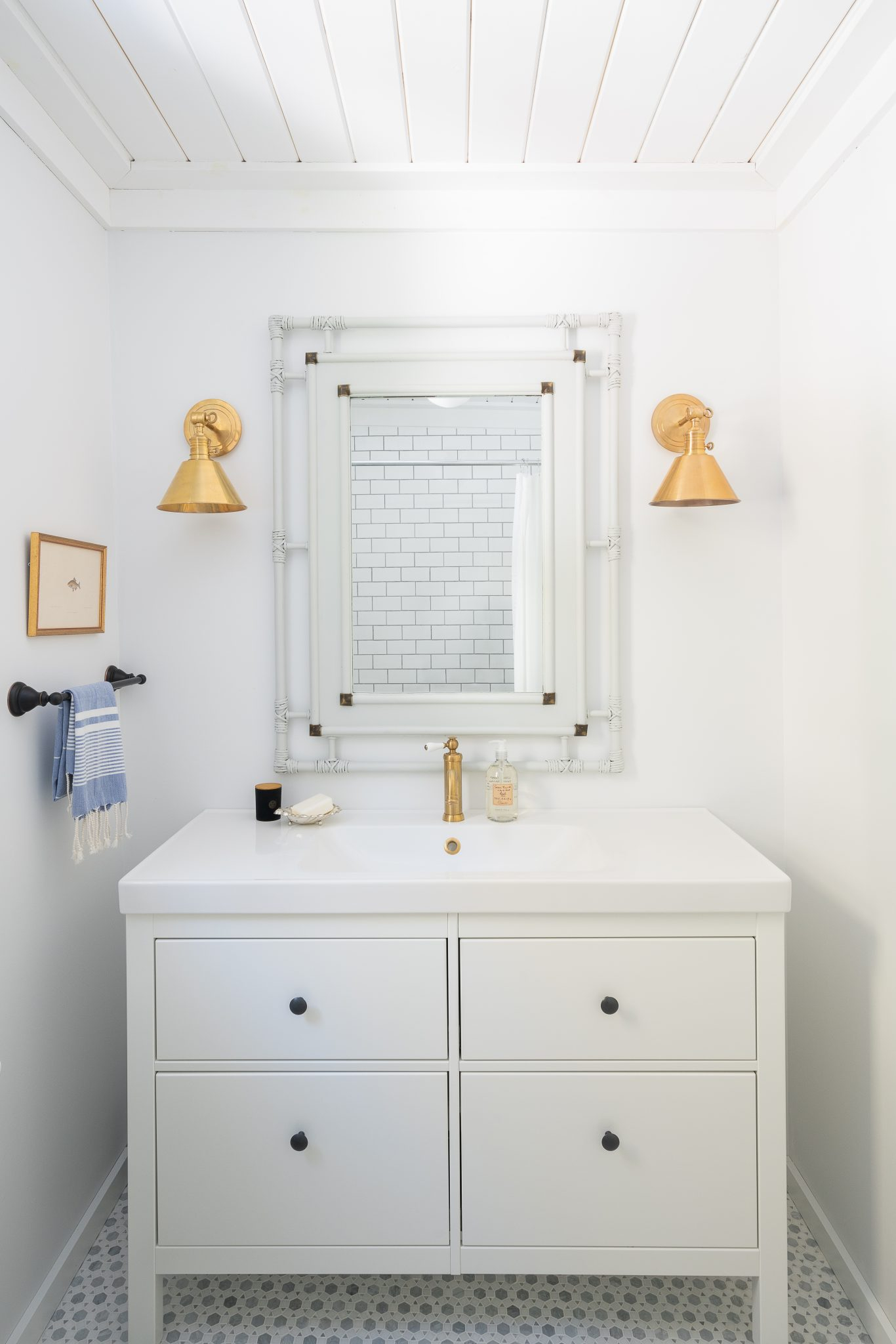 This Designer Transformed A Drab Cottage Into A Dreamy Airbnb ... inside From Drab to Dreamy Creating a Beautiful Bathroom Space
