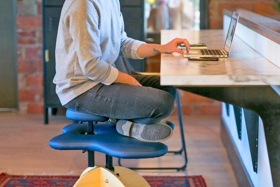 This Meditation Chair Lets You Comfortably Sit Cross-Legged intended for