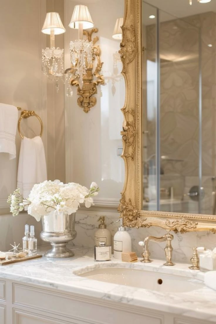 Timeless Design Never Goes Out Of Style! 35 Classic Bathroom Mirror ... intended for