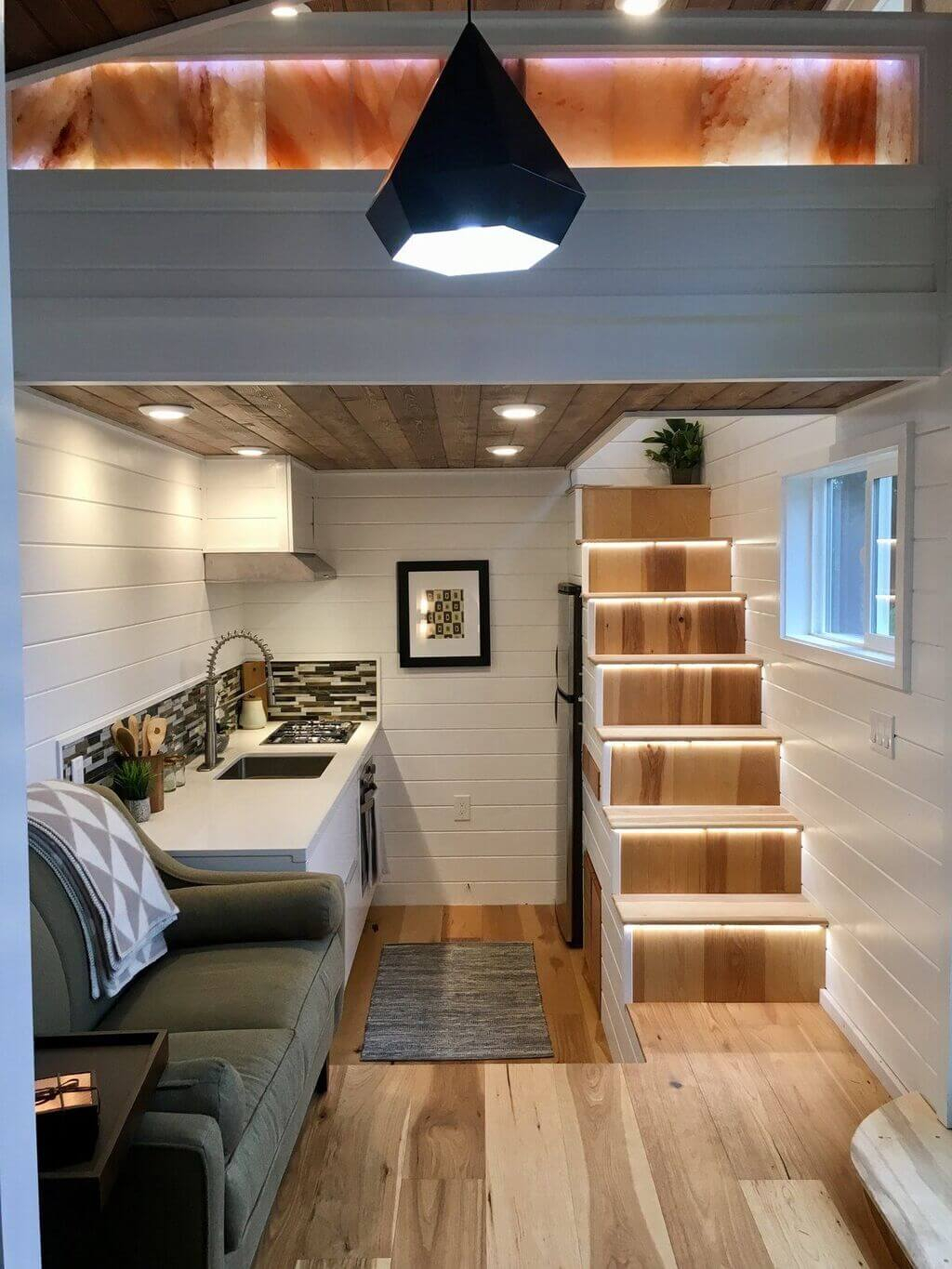 Tiny House Interior: 15 Creative Ideas For A Tiny Space - Architectures ... regarding Maximizing Style and Functionality in Tiny House Interiors