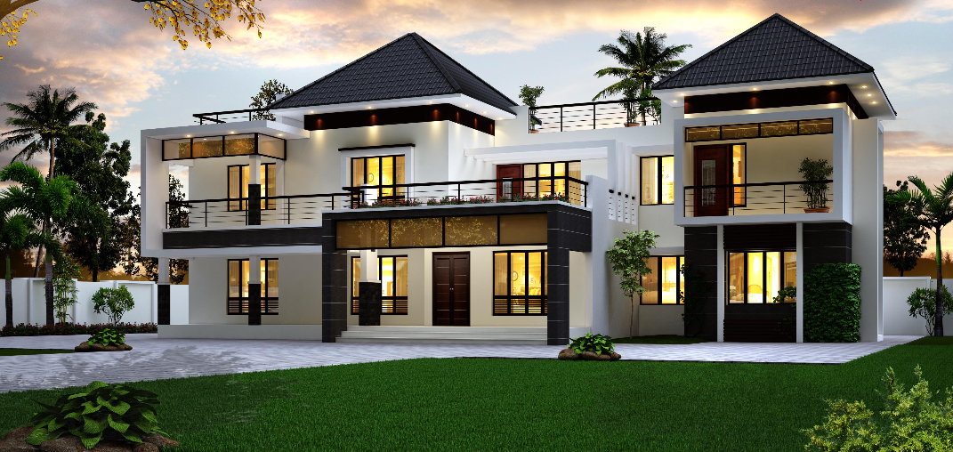 Top 10 Beautiful Exterior Designs Everyone Will Like | Acha Homes with regard to Outside Home Design Ideas