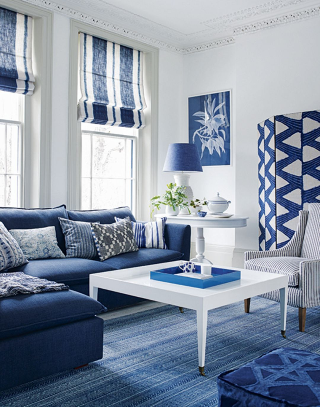 Top 99 Living Room Decor In Blue Ideas For A Serene And Calming Ambiance throughout Creating Serene Environments Through Thoughtful Blue Color Palettes