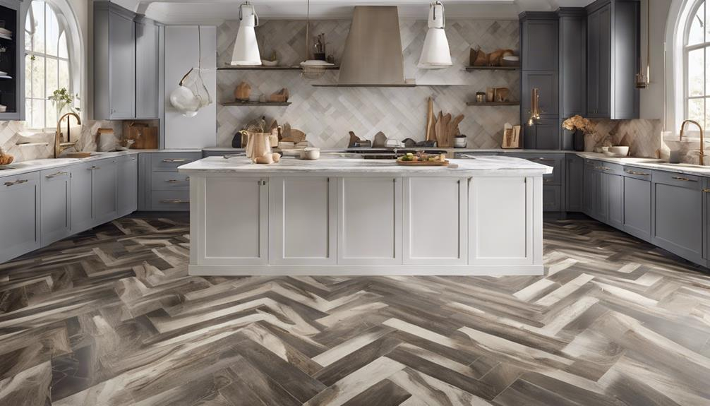 Top Luxury Vinyl Designs For Your Kitchen Floor - Dexdecor pertaining to