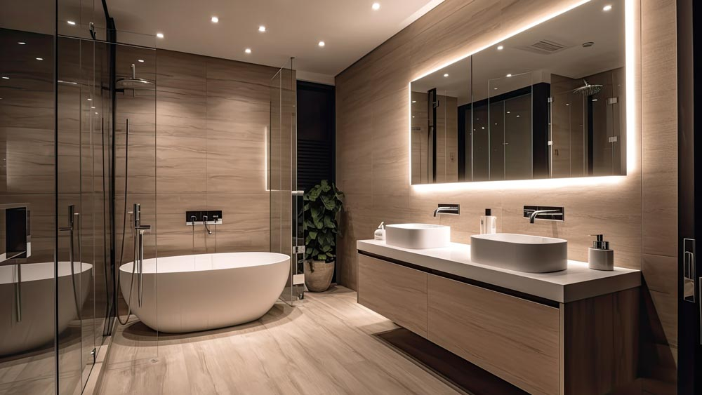 Transform Your Bathroom With Cutting-Edge Technology throughout