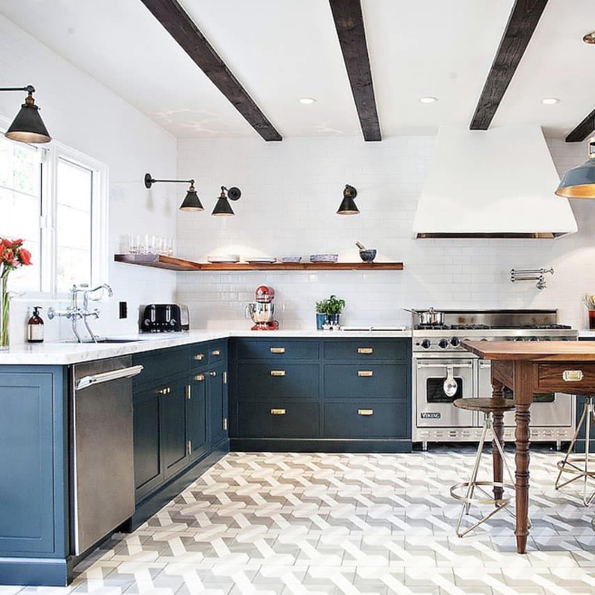 Trendy Kitchen Floor Ideas To Elevate Your Space in