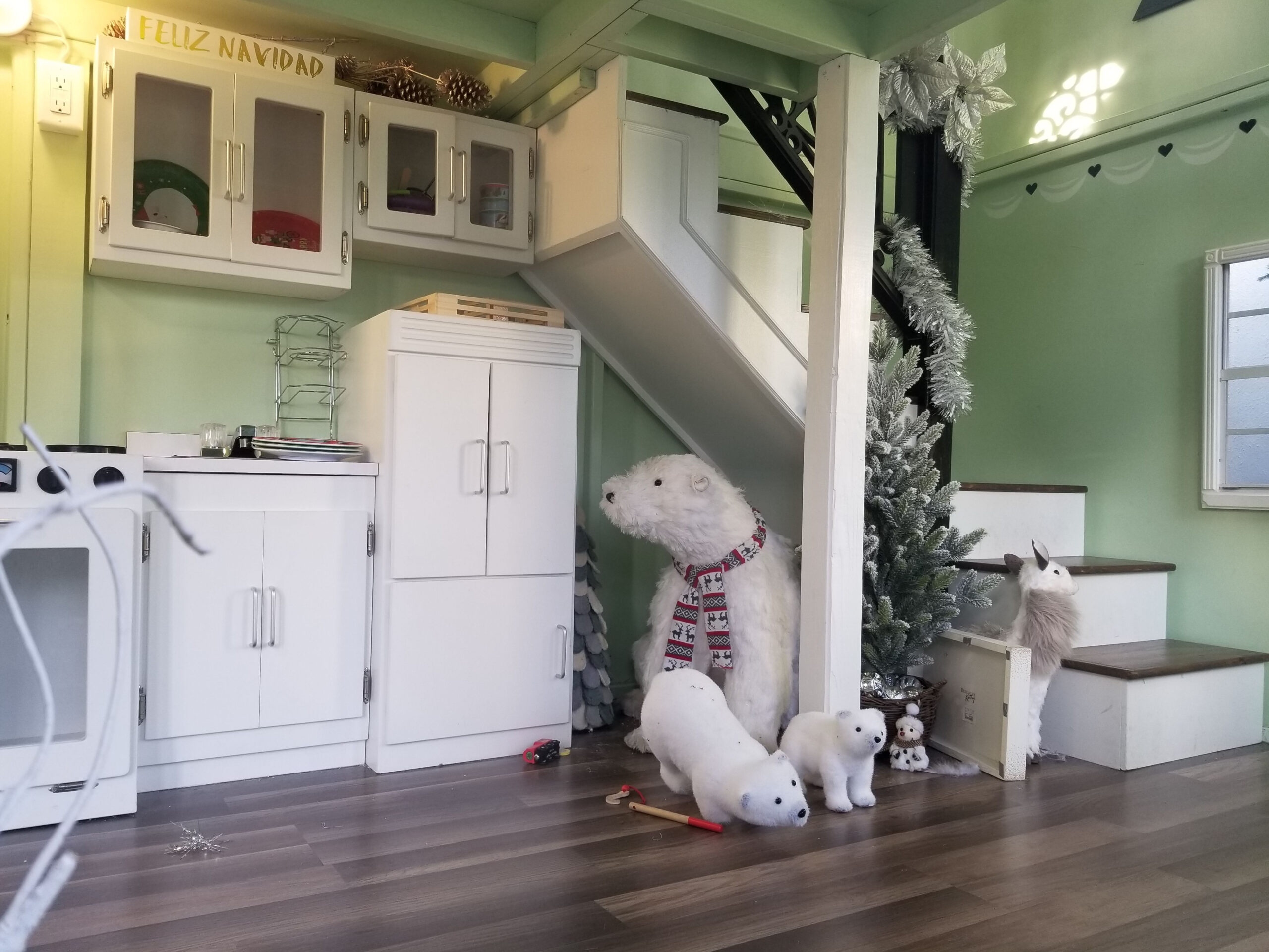 Two-Story Playhouse | Play Houses, Playhouse Interior, Luxury Playhouses throughout