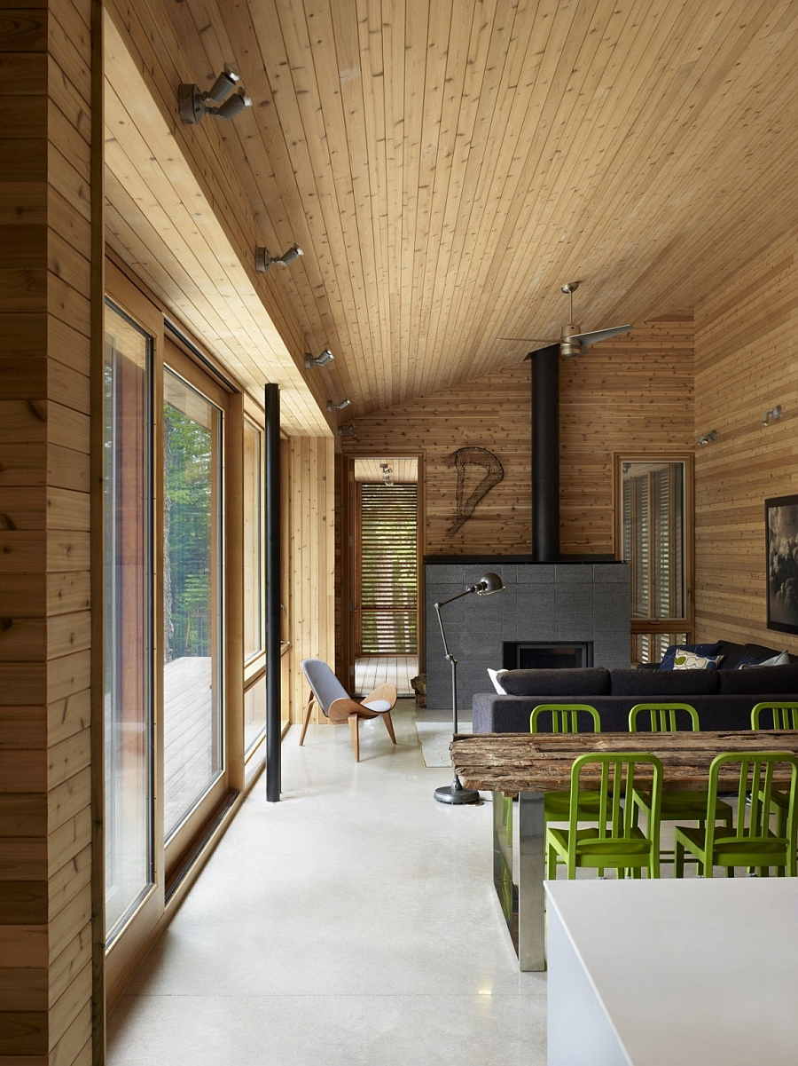 Ultra-Modern Cabin Blends Rustic Warmth With Modern Minimalism intended for Transform Your Cabin with These Inspiring Design Ideas