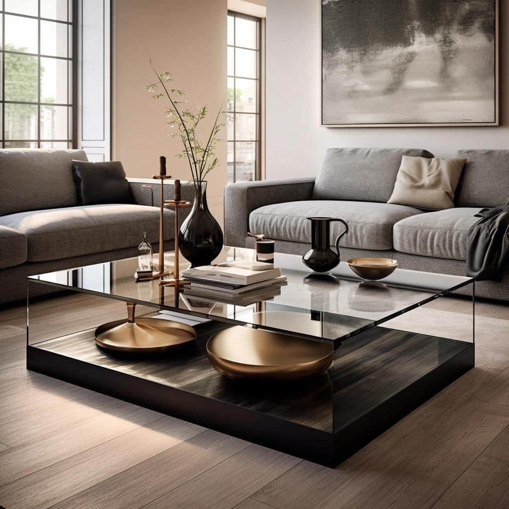 Unlock The Secret To Stylish Comfort With Modern Living Room Tables. inside