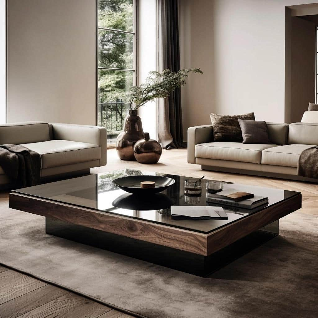 Unlock The Secret To Stylish Comfort With Modern Living Room Tables. throughout Unlock the Secrets to Dining Table Height for Comfort and Style