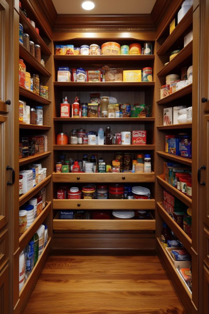 Unlock Your Kitchen's Potential: 38 Pantry Ideas For Stylish Storage ... for