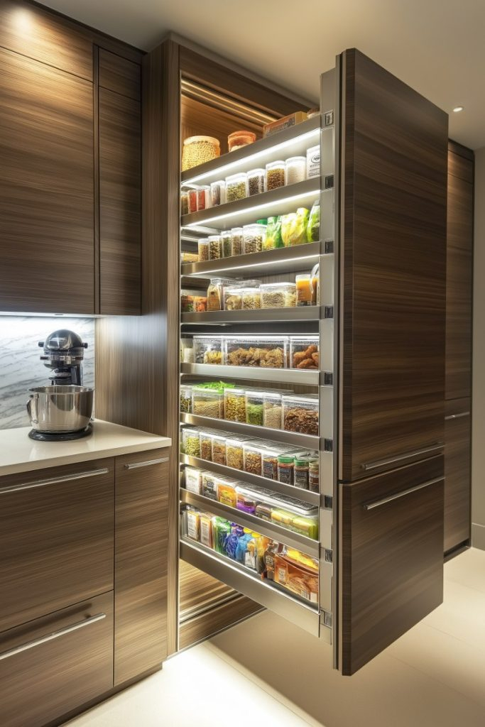 Unlock Your Kitchen's Potential: 38 Pantry Ideas For Stylish Storage ... regarding Unlocking Your Modern Kitchen Pantry's Potential for Seamless Cooking