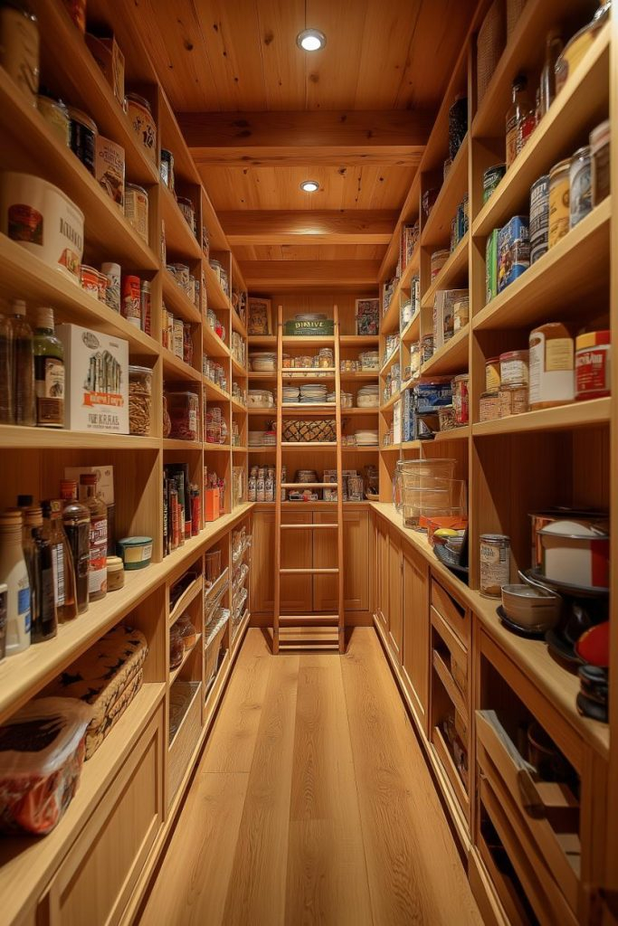 Unlock Your Kitchen's Potential: 38 Pantry Ideas For Stylish Storage ... within