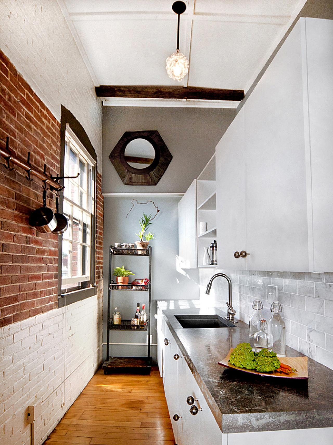 Very Small Kitchen Ideas: Pictures &amp;Amp; Tips From Hgtv | Hgtv for Small Kitchen Home Design Ideas