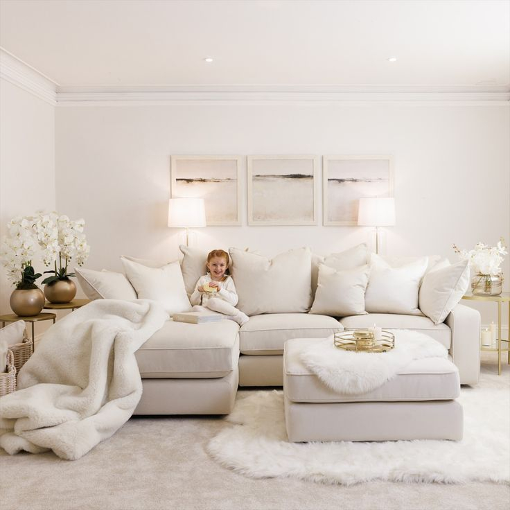 Victoria Cream Sofa Range - Luxury Living Room Inspo - Home Decor ... throughout Inspiration for Dreamy Cream Leather Sofa Living Room Designs