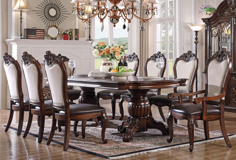Victorian Dining Room Set with regard to Creating a Welcoming Atmosphere with a 12-Chair Dining Room Ensemble