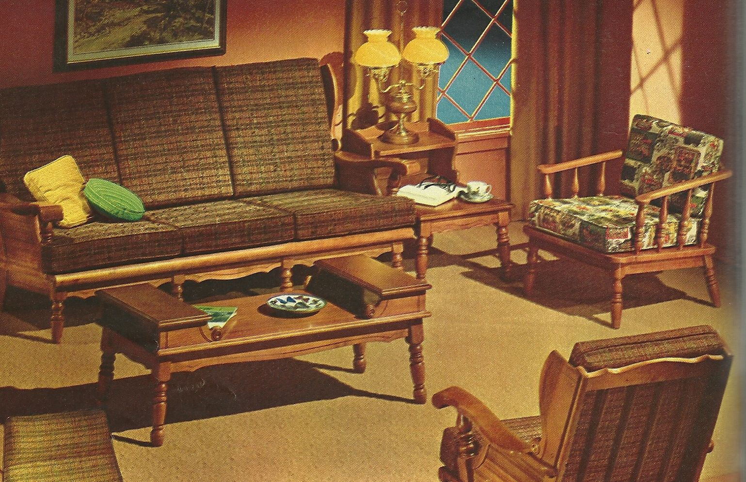 Vintage Living Room Furniture, Retro Living Room Furniture, Vintage ... within Caring for Your Cherished Wood Furniture Restoring Vintage Brilliance